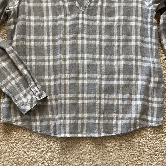 Anthropologie Cloth & Stone Plaid Shirt - Picture 5 of 8